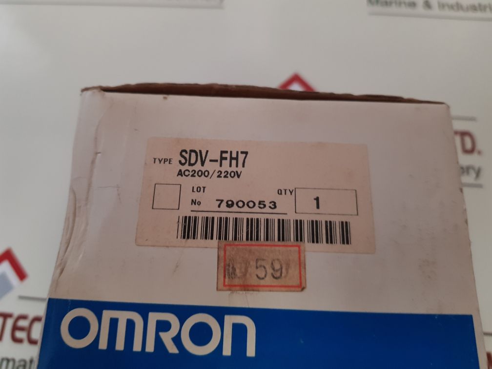 Omron Sdv-fh7 Voltage Sensor 200/220Vac