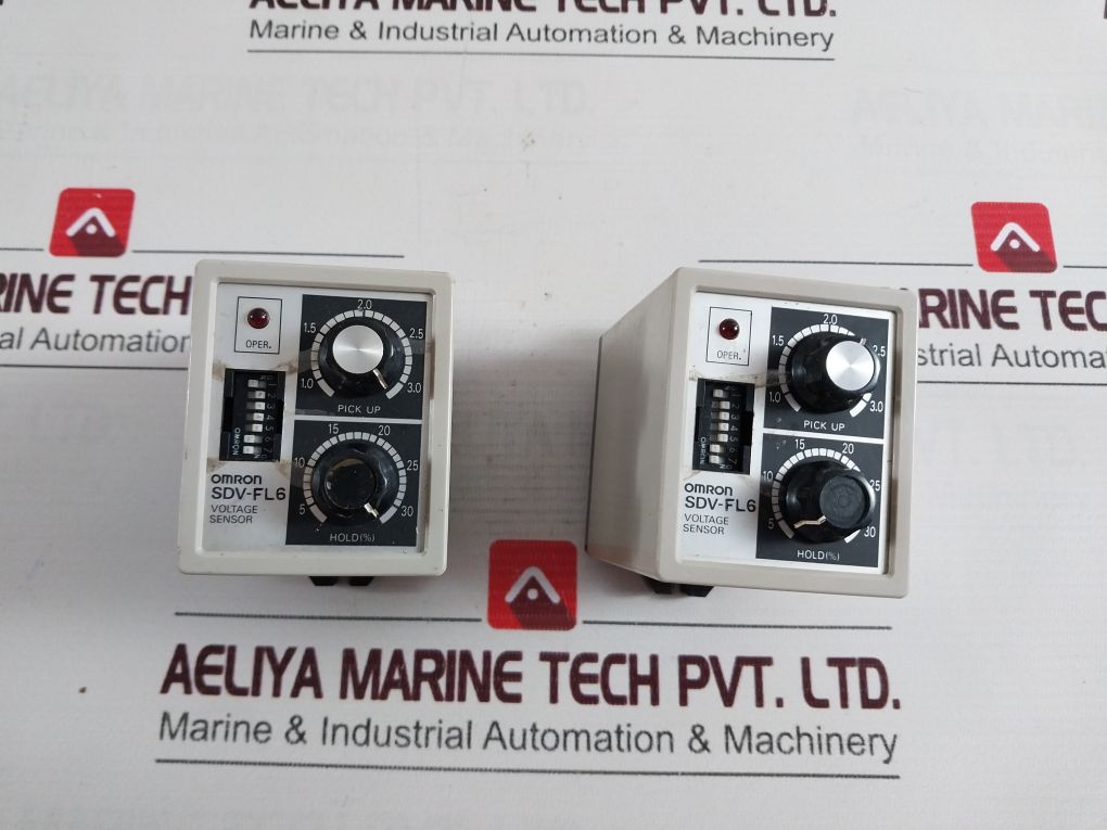 Omron Sdv-fl6 Voltage Sensor 100/110 Vac 2A 24Vdc