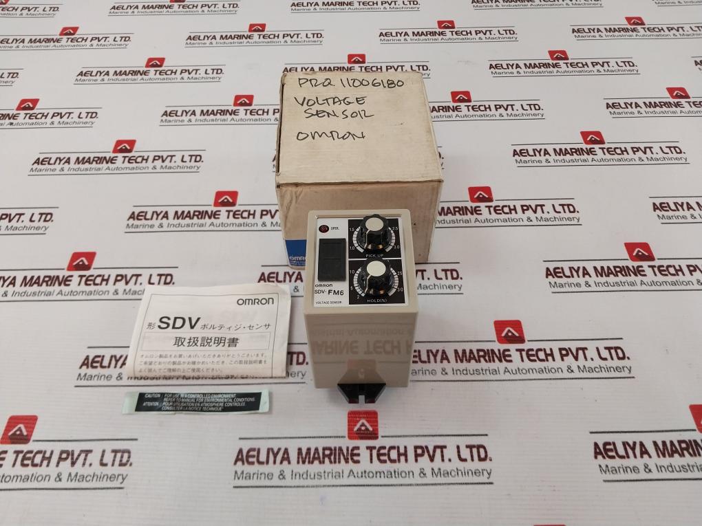 Omron Sdv-fm6 Voltage Sensor 100/110Vac (New)