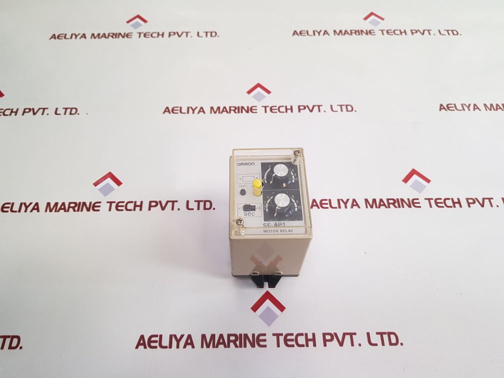Omron Se-ap1 Motor Relay 100/110Vac 50/60Hz