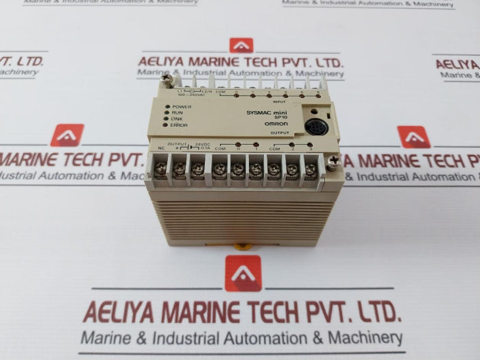 omron-sp10-dr-a-programmable-controller-100-240vac-50-60hz-30va-24vdc-250vac-7ma
