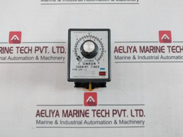 Omron Stp-n Motor Driven Timer 100/110V 60Hz