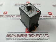 Omron Stp-n Subminy Timer With Base 0-60/72 Second 100/110V 50/60Hz 7.5A