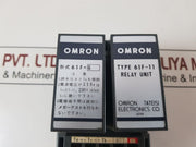 Omron 61F-11 Floatless Level Switch With 61F-g Relay Unit (Used)
