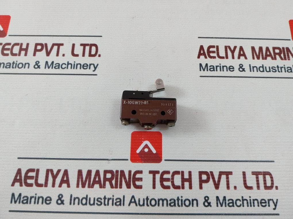 Omron X-10Gw22-b5 Microswitch 10A 125Vdc 3A 250Vdc