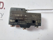Lot of 2X Omron Z-15gw-b Micro Switch 15a 250v