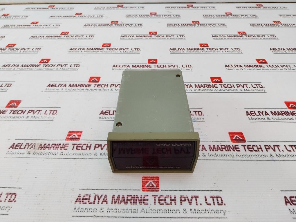 Ono Sokki Hm-610 Digital Tachometer Panel Meter 220V