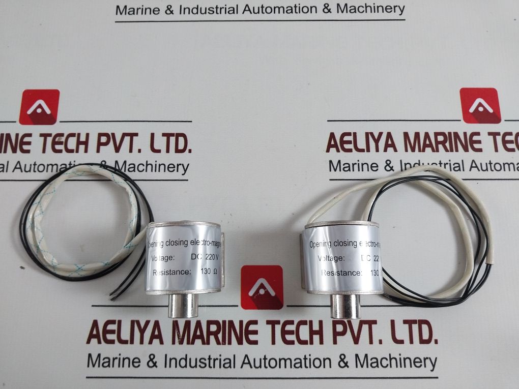 Opening Closing Electro-magnet Dc 220 V 130 Ohm Lifting Electromagnet