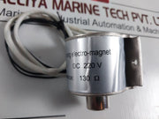 Opening Closing Electro-magnet Dc 220 V 130 Ohm Lifting Electromagnet