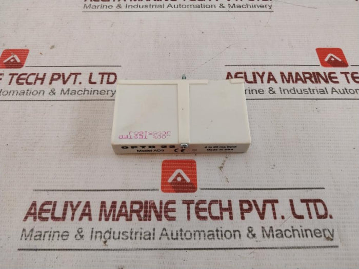 Opto 22 Ad3 Analog Input Module Jc95516Cj 4 To 20 Ma