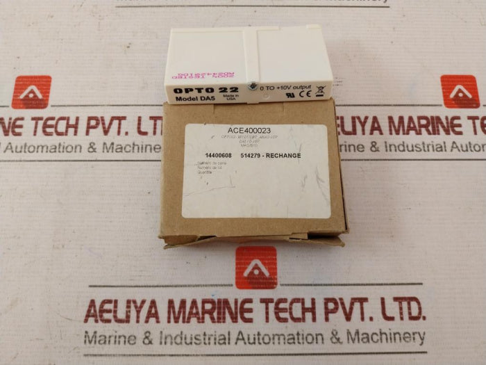 Opto 22 Da5 Analog Output Module Ana 0-10V Ad244291Dg
