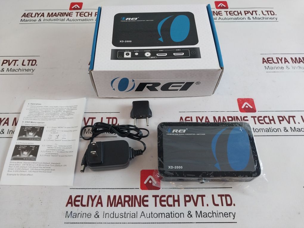 Orei Xd-2000 Premium Hdmi Signal Converter Switcher Set