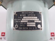 Osaka Nunotani Seiki Fe130 Wind Speed Receiver Indicator 2-60 M/S/ 0-60 M/S 0-11