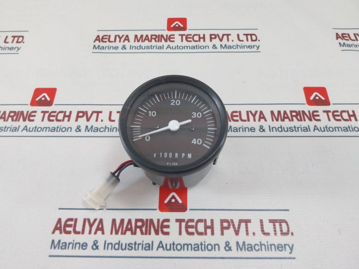 P=129 0-40 X100 Rpm Electronic Tachometer