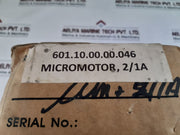 P&B Protection Relays Vision Micromotor Set 2/1A Ver: 0,041