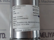 Paine Electronics 214-60-160-01 Pressure Transmitter 0354002 Rev.Ab 0-6,000 Psid