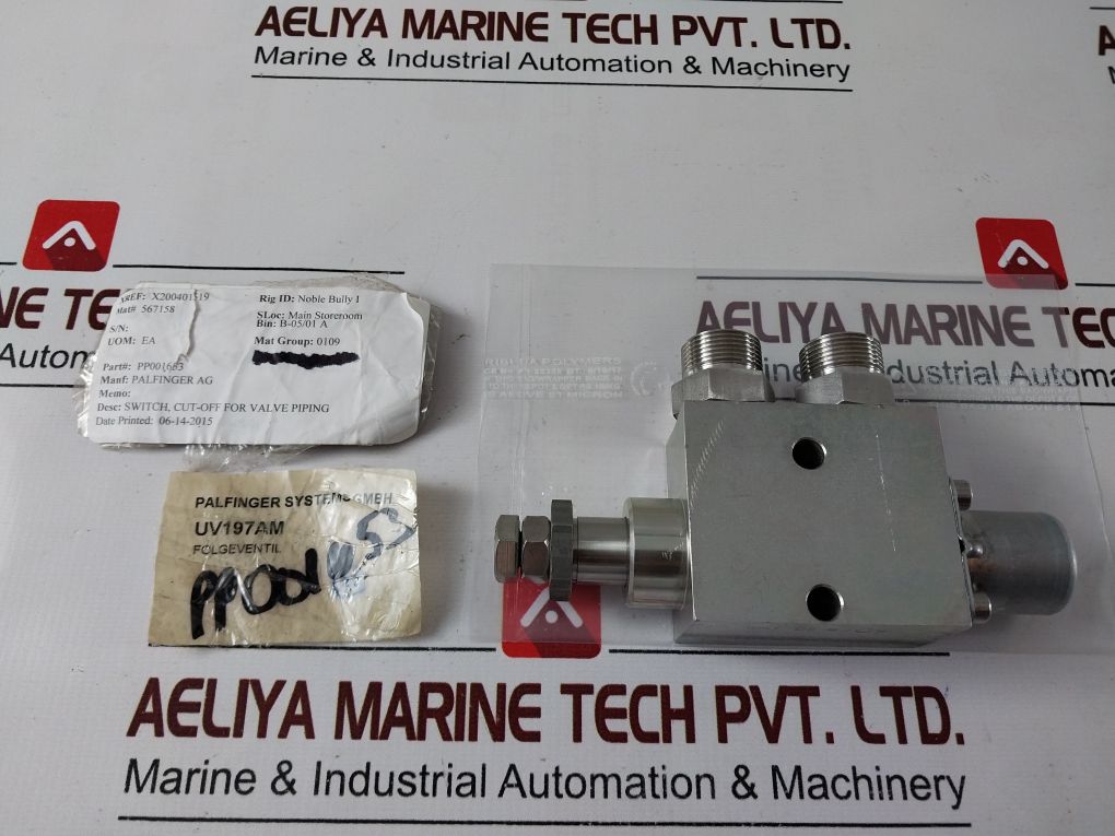 Palfinger Uv197Am Sequence Valve Pp001653