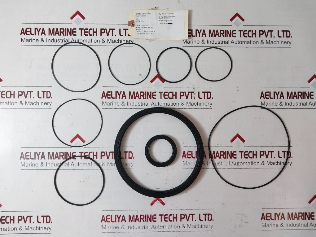 Palfinger Pp003061 Winch Seal Kit