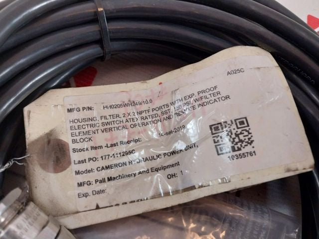 Pall Hh0205Wh249/10.0 Cameron Hydraulic Power Unit