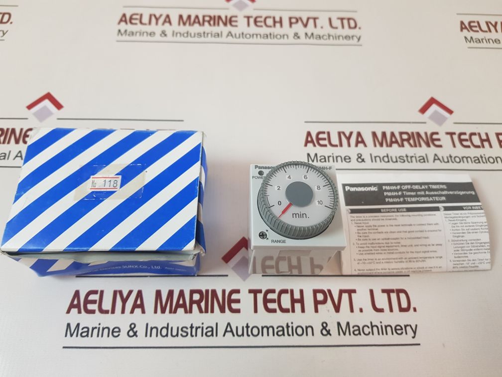 Panasonic Pm4Hf8-m-ac120Vw Off-delay Timer Pm4H-f