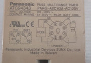 Panasonic Pm4S-a2C10M-ac120V Multirange Timer (Used)