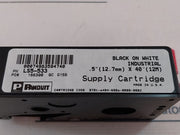 Panduit Ls5-533 Black On White Industrial Supply Cartridge