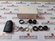 Pap41040M0Nk12345, M40 Nickel Finished Brass Cable Gland Kit