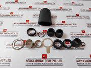 Pap4140Monk12345 M40 Nickel Finished Brass Cable Gland Kit