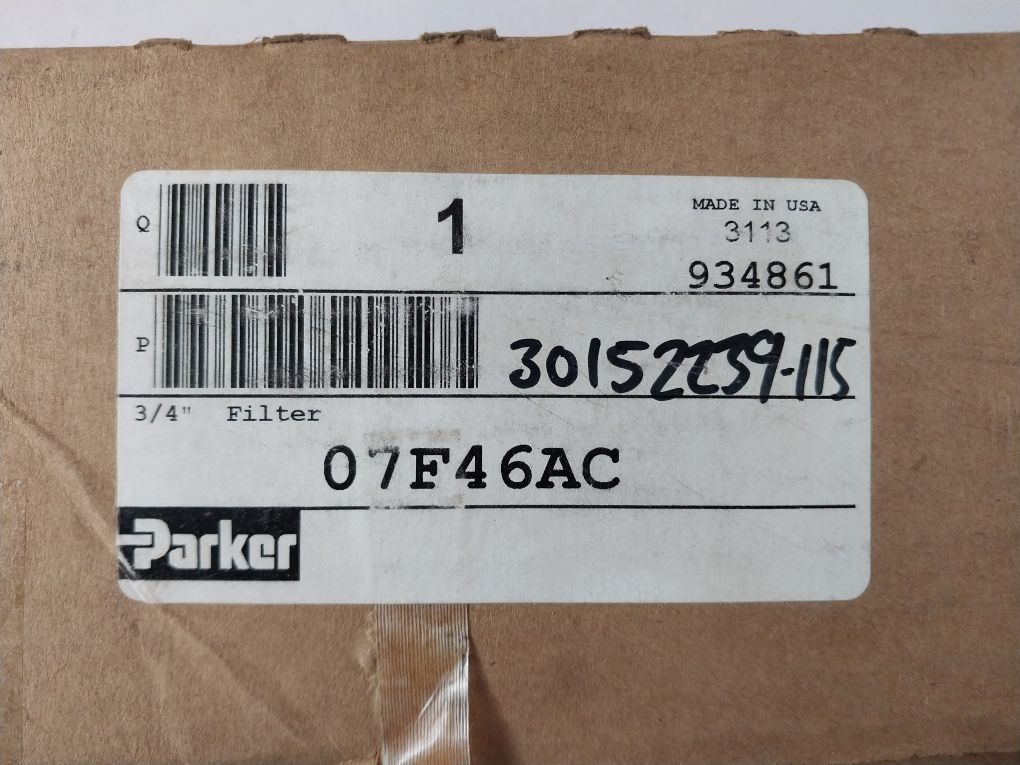 Parker 07F46Ac Air Filter 30152239-115