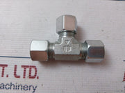 Parker 10-s Eo Compression Tee Steel Tube Fitting