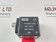 Parker 481865j3 D5 F Solenoid Valve Coil 230v 60hz