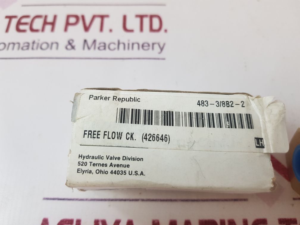 Parker 483-3/8B2-2 Check Valve
