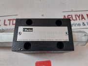 Parker 4D013Q510101B1/10-40Bar/X-ext Hydraulic/Adjustable 4/2 Directional Valve