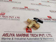 Parker 4F-b6Xj2-bp 3-way Ball Valve 1/4