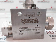 Parker 60Vm9081 2-way High Pressure Needle Valve