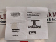Parker 6F-b8Lj2-ssp B Series Manual Ball Valve 160K Riser Tensioner