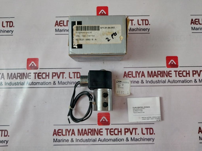 Parker 7C111B2 37 1Shf7 3-way Haydraulic Solenoid Valve