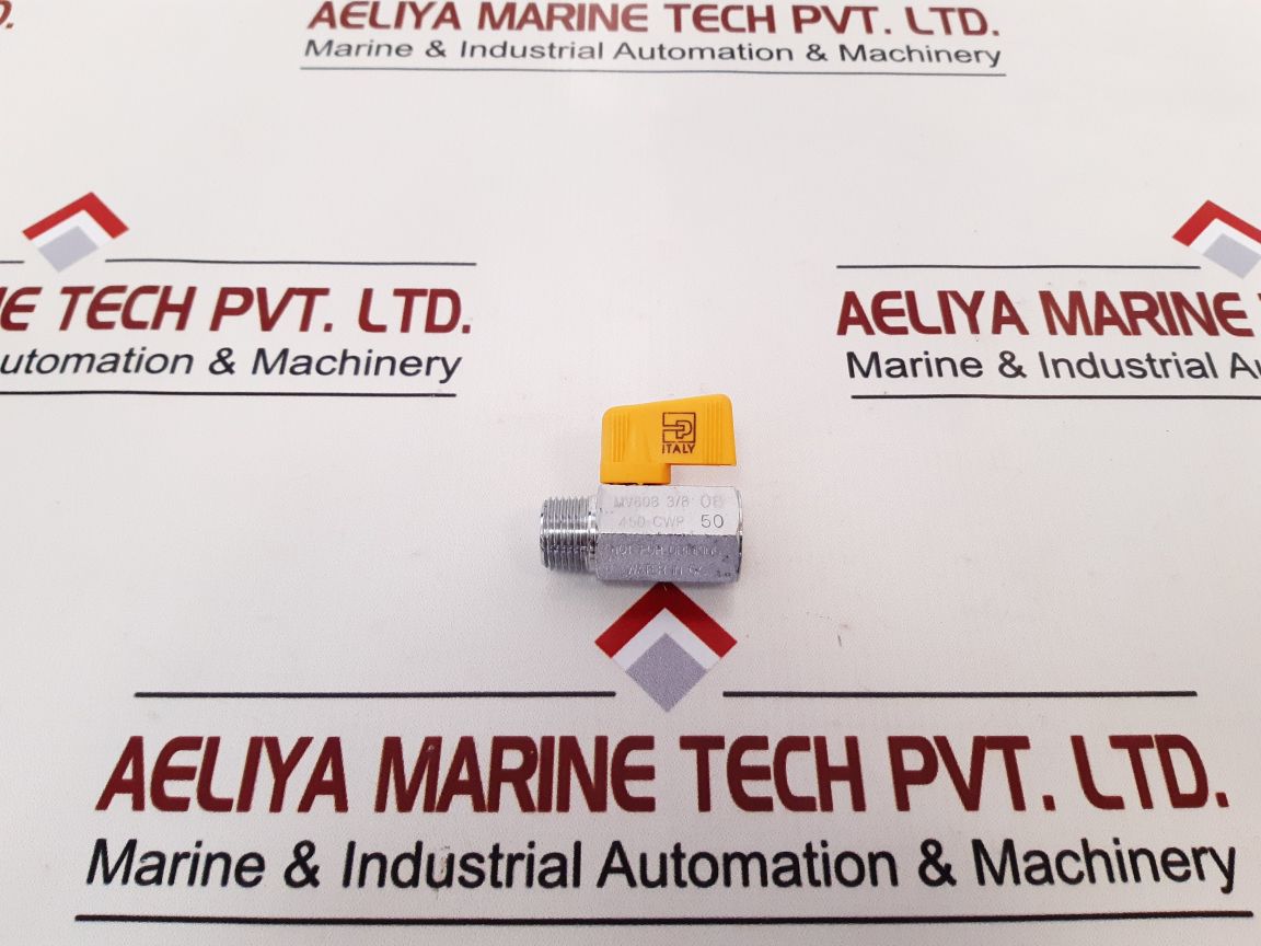 Parker Mv608 Plated Brass Ball Valve 3/8