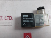 Parker Pec5-110V-d Solenoid Valve Coil, Ac110V 50/60Hz 5.0A/4.2A
