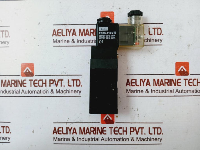 Parker Phs520S-8 Solenoid Valve Ac 110V 50Hz 5.0Va Pec5-110V-d