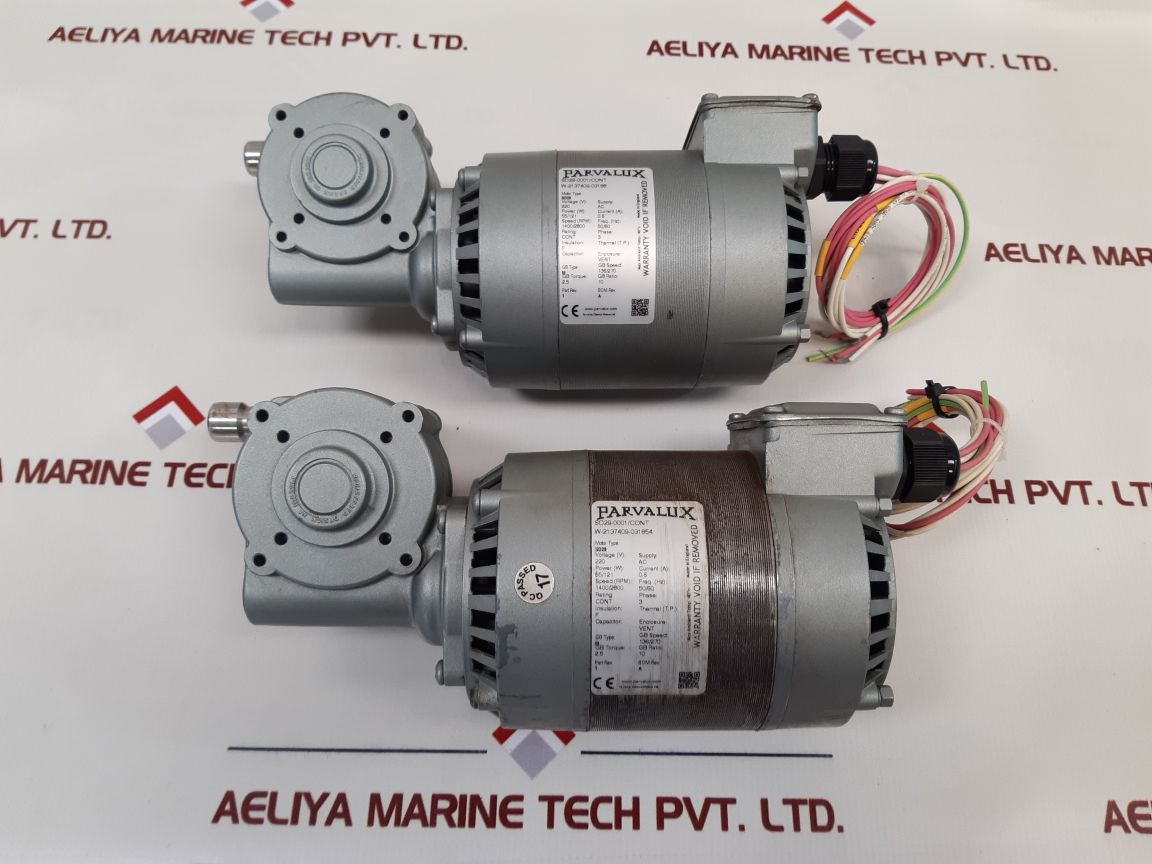 Parvalux Sd29-0001/Cont Wiper Motor