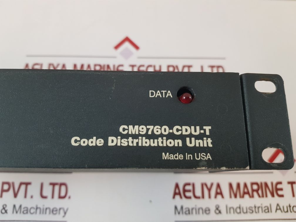 Code Distribution Unit Pelco Cm9760-cdu-t Code Distribution Unit – Aeliya Marine