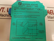 Pepperl+Fuchs K-system Kfd2-cr-ex1.30-300 Transformer Isolated Repeater 116314 used