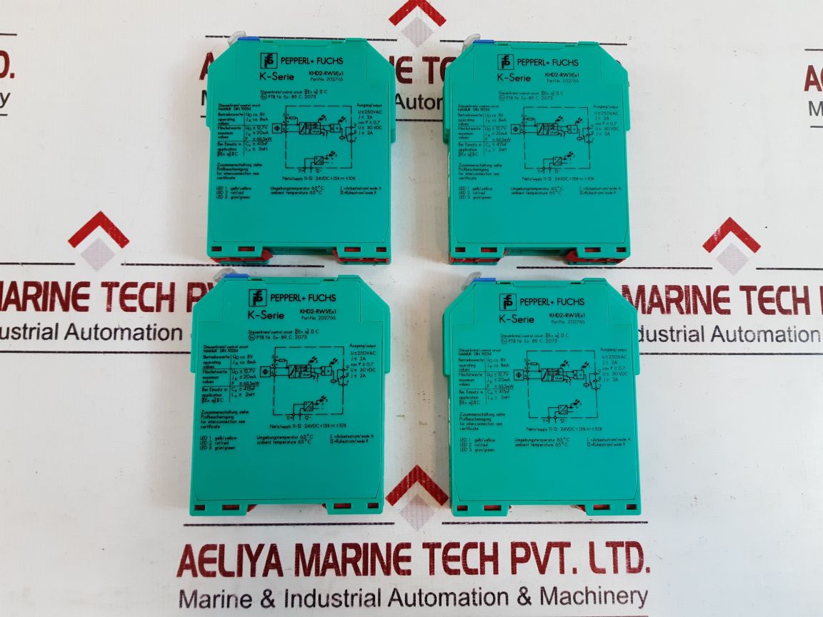 Pepperl+Fuchs K-series Khd2-rw1/Ex1 Transformer Isolated Barrier