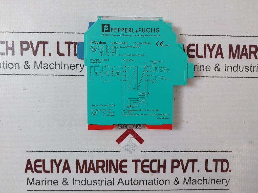 Pepperl+Fuchs Kcd2-ut2-ex1 Safety Barrier