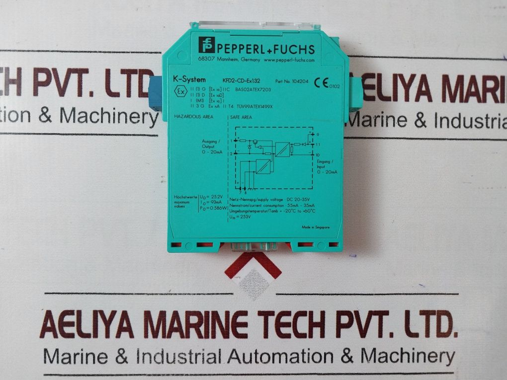 Pepperl+Fuchs Kfd2-cd-ex1.32 Current/Voltage Driver 104204
