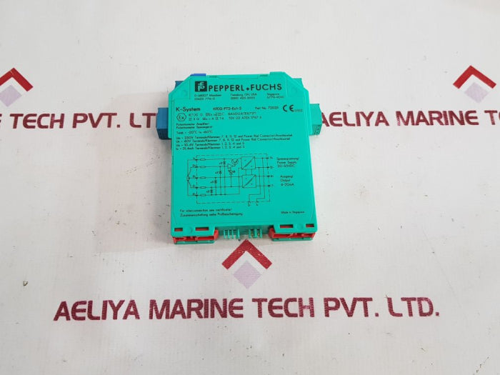 Pepperl+Fuchs K-system Kfd2-pt2-ex1-5 Potentiometer Amplifier  72023 60°C