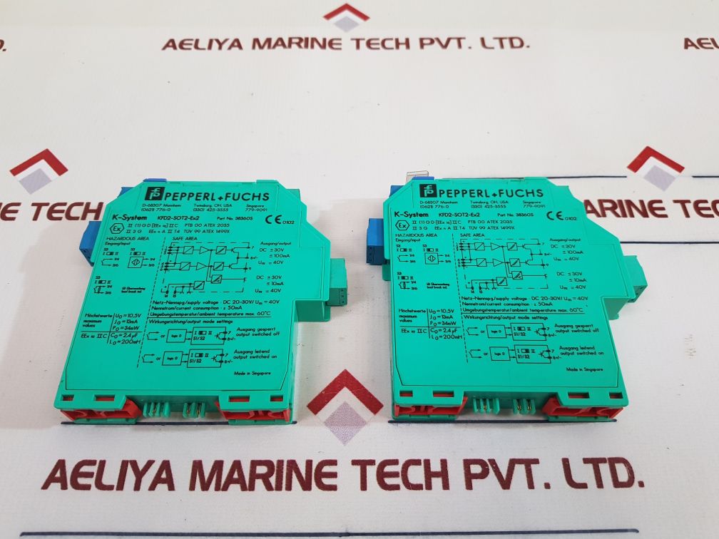 Pepperl+Fuchs Kfd2-sot2-ex2 Switch Amplifier 3836Os