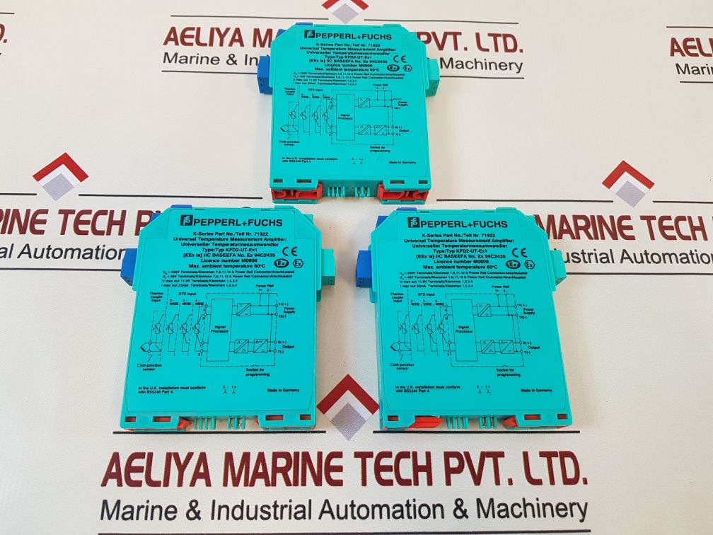Pepperl+Fuchs Kfd2-ut-ex1 Temperature Measurement Amplifier 71922 