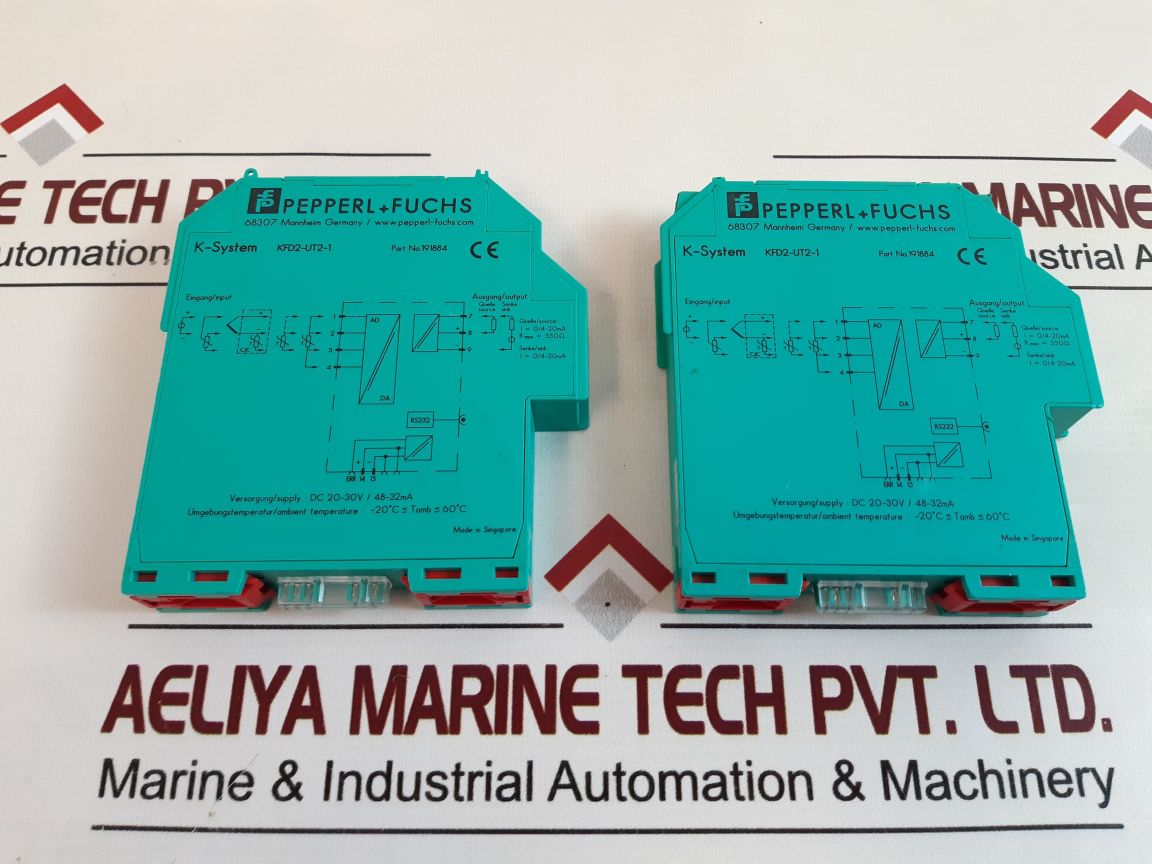 Pepperl+Fuchs Kfd2-ut2-1 Temperature Converter 191884